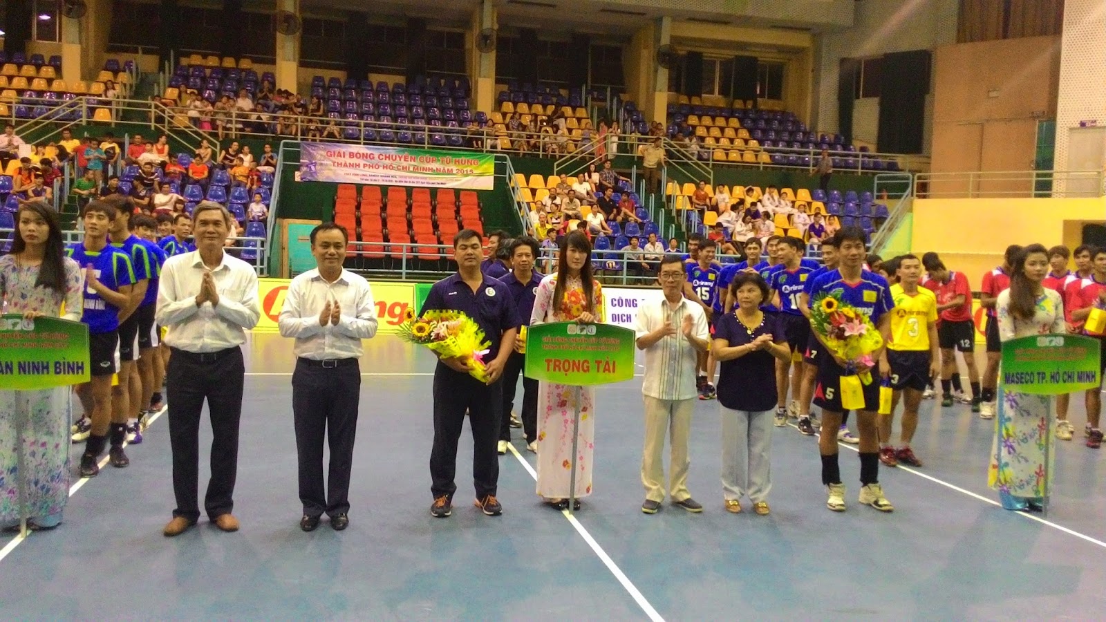 KHAI MẠC CÚP TỨ HÙNG TPHCM 2015: CHỦ NHÀ THẮNG LỢI