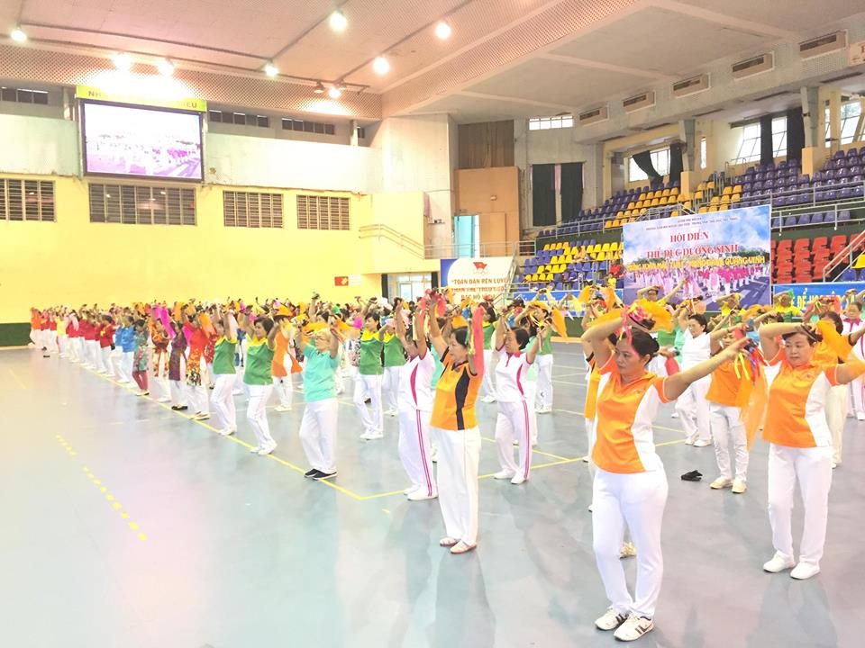 ĐỒNG DIỄN THỂ DỤC DƯỠNG SINH MỪNG XUÂN MẬU TUẤT - MỪNG ĐẢNG QUANG VINH NĂM 2018