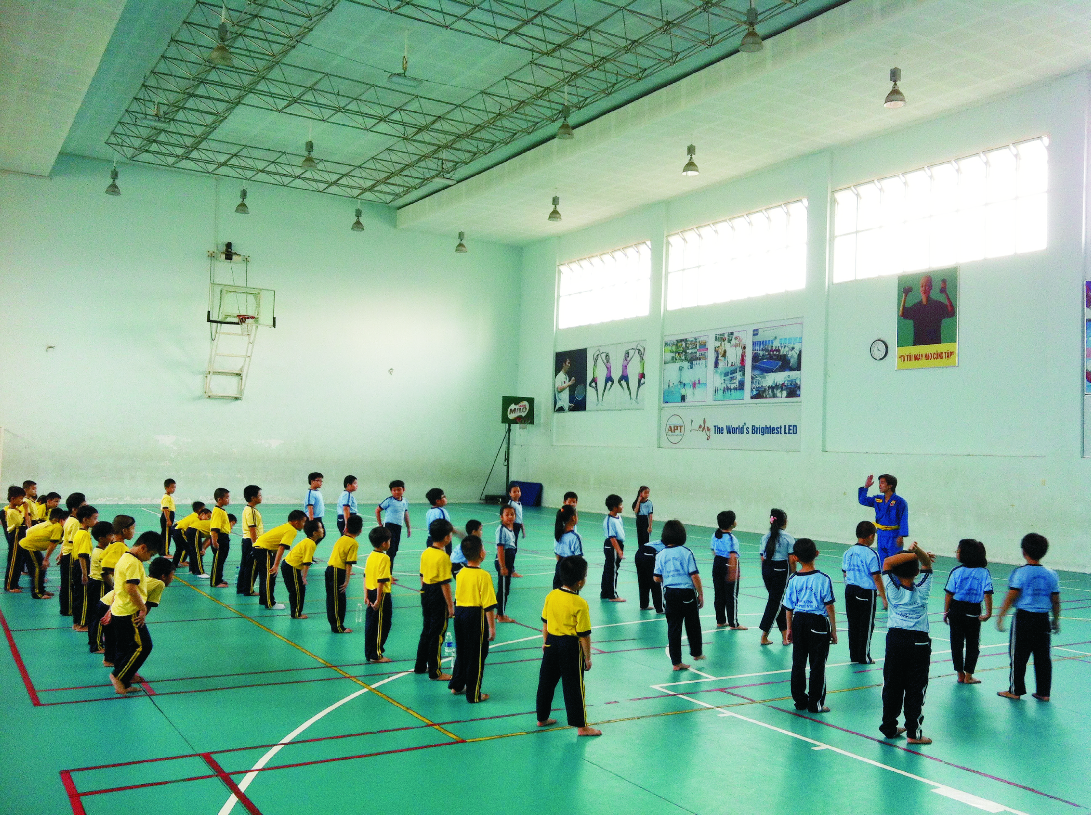 KHAI GIẢNG LỚP THỂ THAO MIỄN PHÍ NĂM HỌC 2017 - 2018