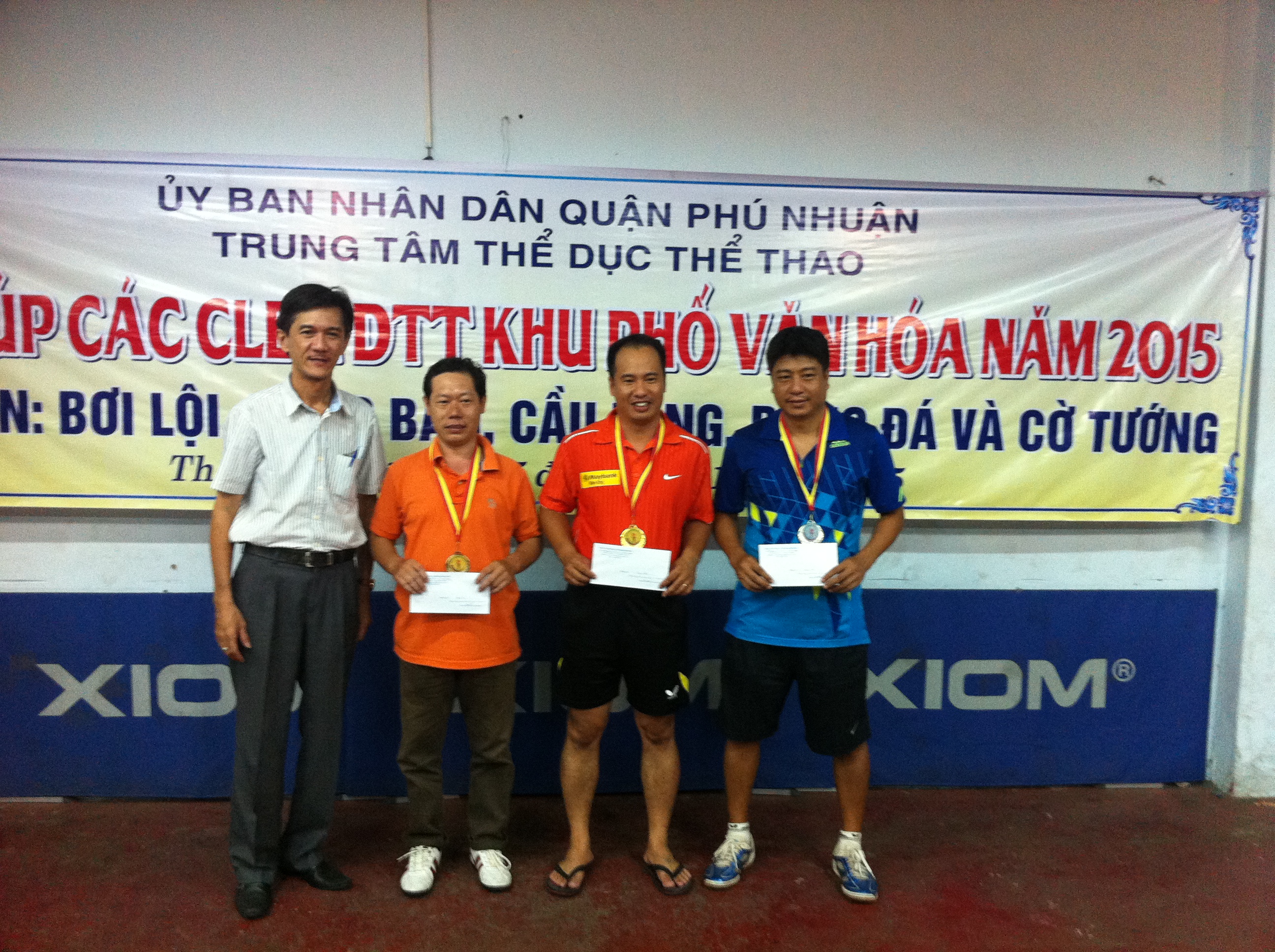 Giải cúp các CLB Khu phố VH 2015 Giải cúp các CLB Khu phố VH 2015