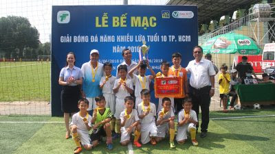 Phú Nhuận vô địch giải bóng đá năng khiếu U10 TPHCM năm 2018 Phú Nhuận vô địch giải bóng đá năng khiếu U10 TPHCM năm 2018