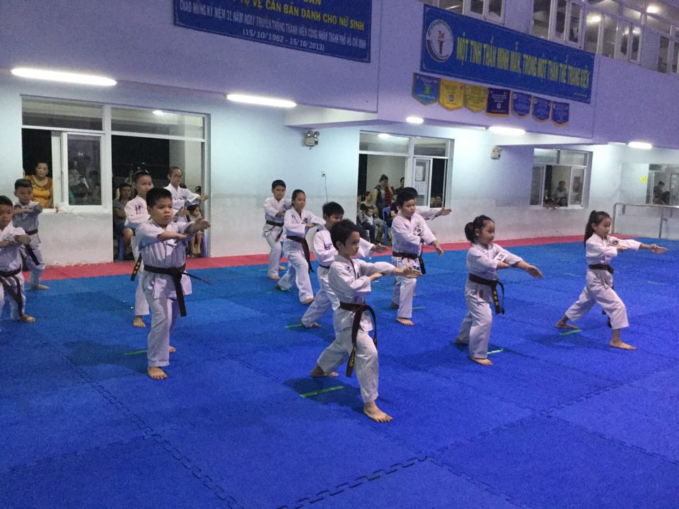 KARATEDO TỔ CHỨC THI LÊN ĐAI QUÝ I/2018