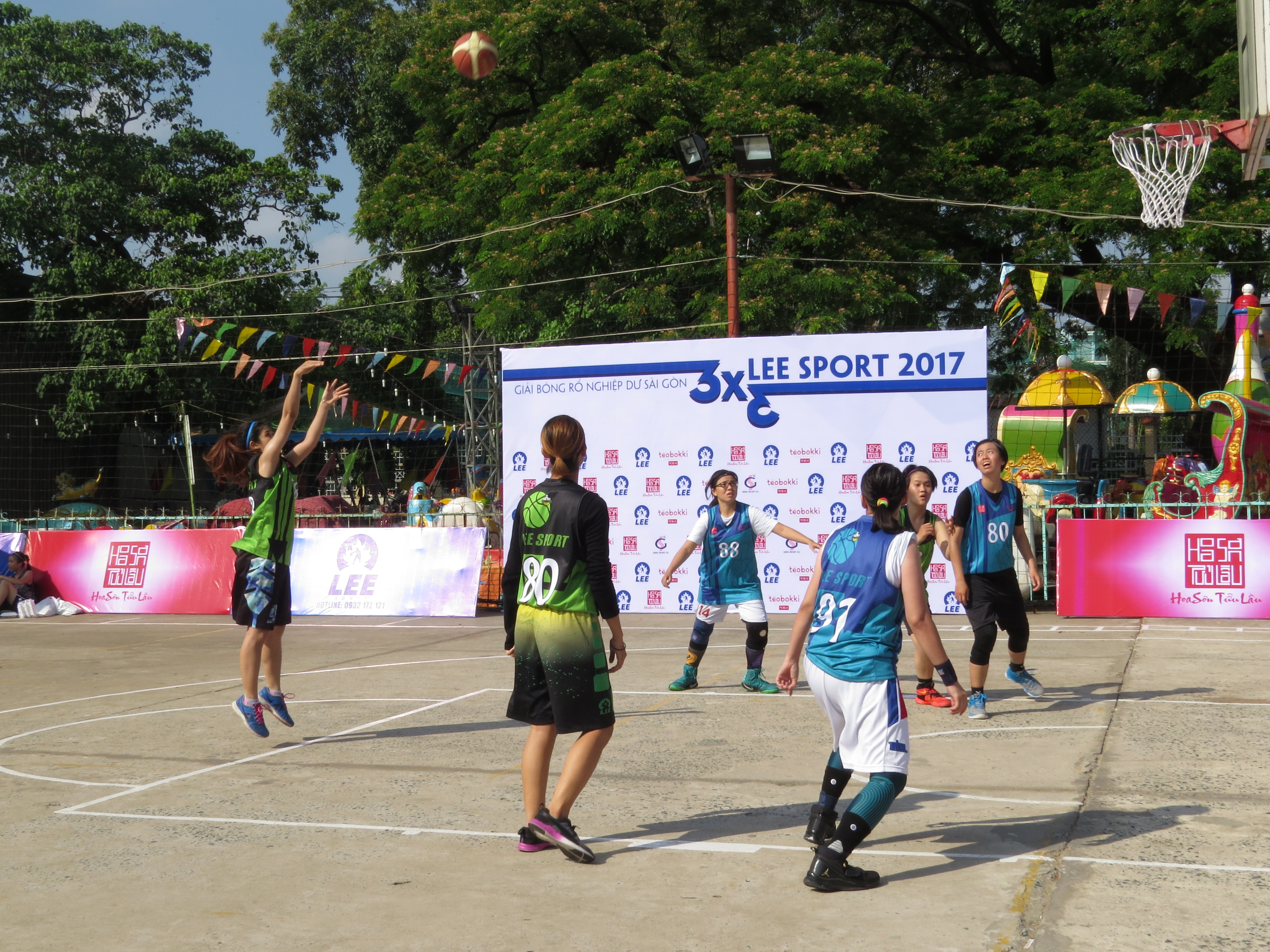 KHAI MẠC GIẢI BÓNG RỔ NGHIỆP DƯ “SÀI GÒN 3 ON 3” QUẬN PHÚ NHUẬN MỞ RỘNG NĂM 2017 