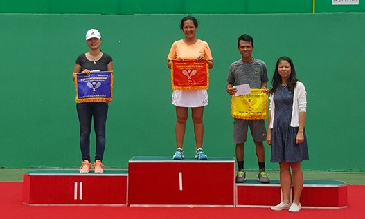 HẠNG NHẤT TOÀN ĐOÀN GIẢI QUẦN VỢT VÔ ĐỊCH THÀNH PHỐ NĂM 2017