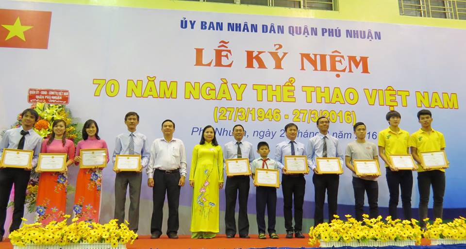 Lễ kỷ niệm 70 năm Ngày thể thao Việt Nam (27/3/1946 – 27/3/2016) Lễ kỷ niệm 70 năm Ngày thể thao Việt Nam (27/3/1946 – 27/3/2016)