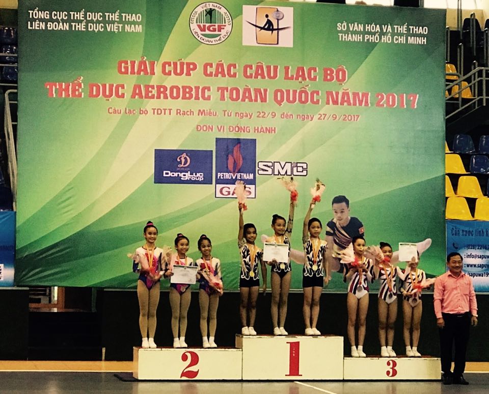 PHÚ NHUẬN ĐĂNG CAI GIẢI THỂ DỤC AEROBIC CÚP CÁC CLB TOÀN QUỐC NĂM 2017