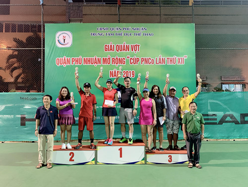 Kết thúc tốt đẹp giải quần vợt quận Phú Nhuận - cúp PNCo lần thứ 12 Kết thúc tốt đẹp giải quần vợt quận Phú Nhuận - cúp PNCo lần thứ 12