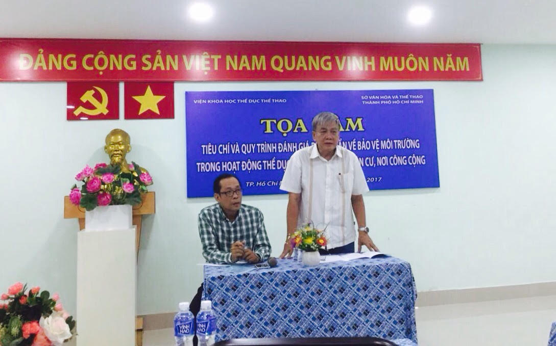 Hội thảo “Xây dựng tiêu chí về bảo vệ môi trường trong hoạt động TDTT” Hội thảo “Xây dựng tiêu chí về bảo vệ môi trường trong hoạt động TDTT”