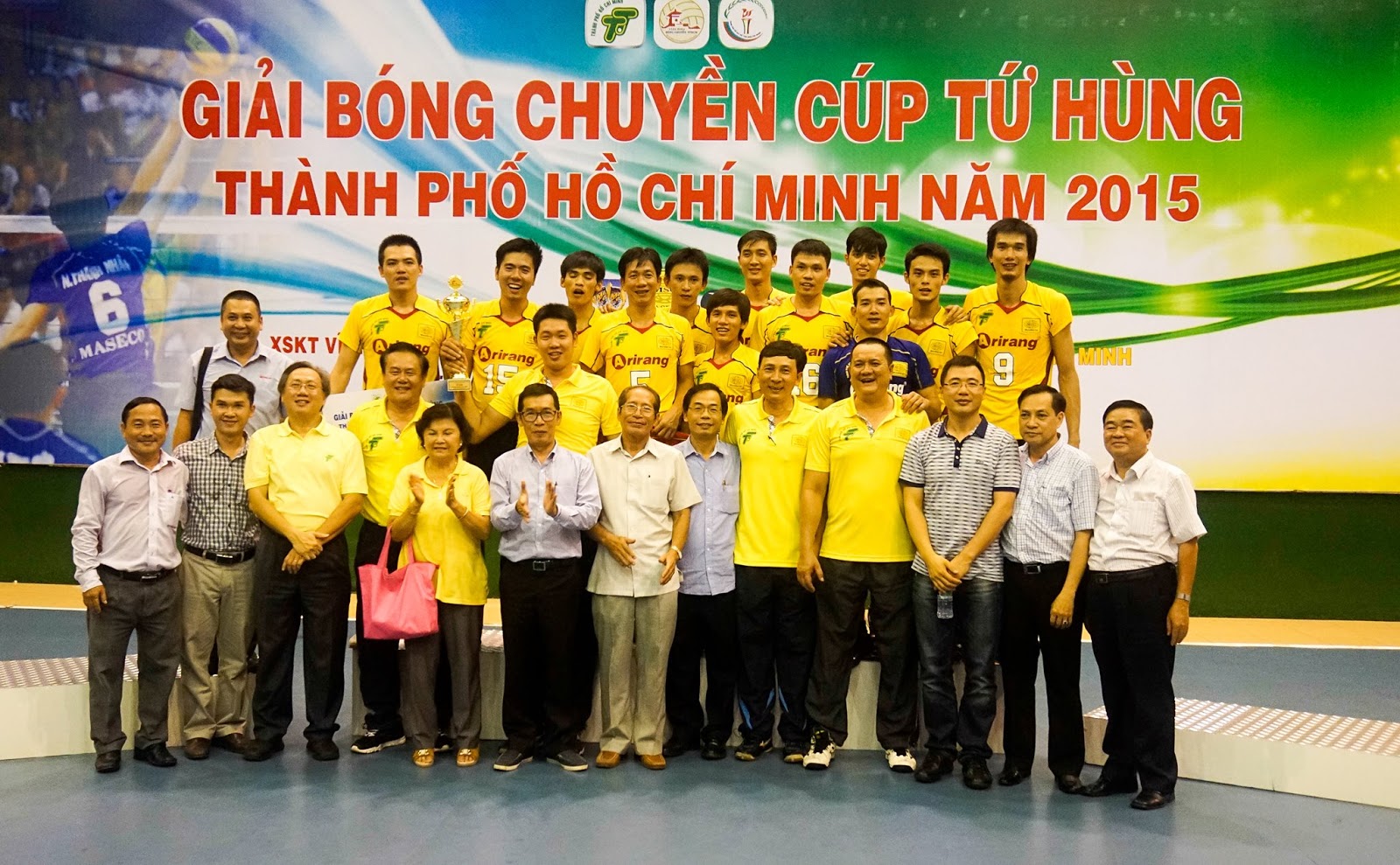 KẾT THÚC CÚP BÓNG CHUYỀN TỨ HÙNG 2015: MASECO TP. HỒ CHÍ MINH ĐOẠT CHỨC VÔ ĐỊCH KẾT THÚC CÚP BÓNG CHUYỀN TỨ HÙNG 2015: MASECO TP. HỒ CHÍ MINH ĐOẠT CHỨC VÔ ĐỊCH